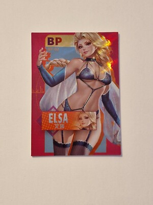 Göttin Geschichte Glücksgöttin Karte BP-02 Elsa Frozen Disney Eiskönigin Waifu