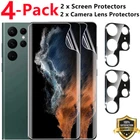 Hydrogel Screen Protector Camera Lens Protector for Samsung S25 Ultra Plus S24