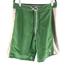 Timberland Green Board Swim Pool Beach Skate Shorts Men Size 32