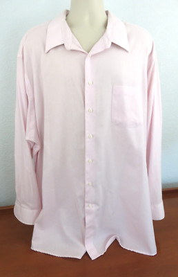 Christopher Hart Men's Pink Long Sleeve Button Down Shirt Size 20-36/37