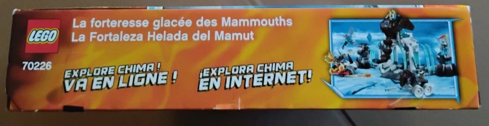 *NEW* LEGO Chima *MAMMOTH'S FROZEN STRONGHOLD* 70226 Rogon Rinona Maula RETIRED - Image 4 of 4