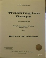 Tuba Baritone Quartet  Washington Grays March  by Grafulla arr Wilkinson New