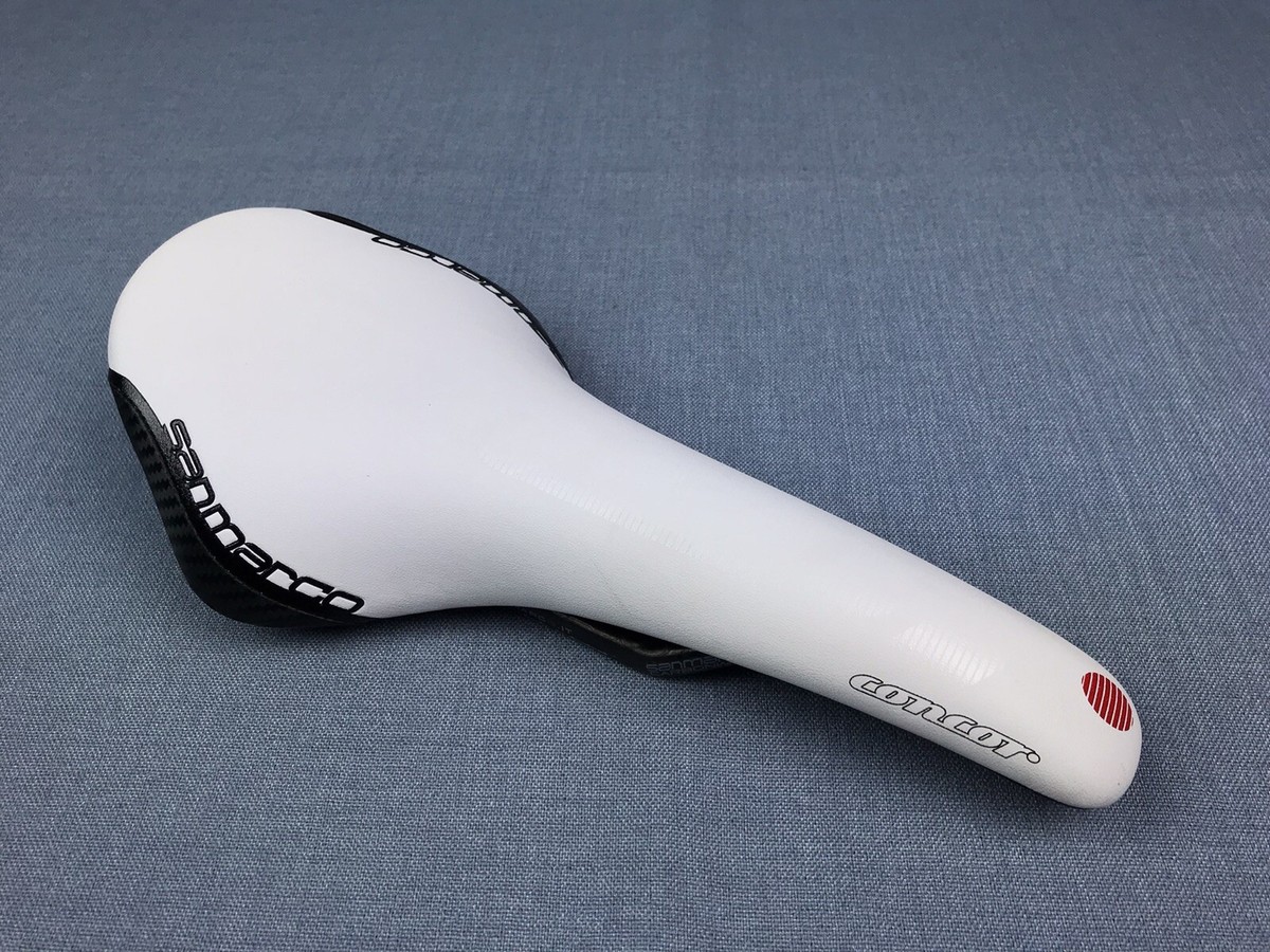 Selle San Marco Concor Carbon FX Saddle Carbon Rails White NEW! | eBay
