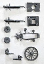Plastic Soldier Company 25 pdr Mk1 Mk2 18 pdr BEF Carriage Early War WWII 15mm
