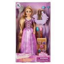 Image of Disney Store Tangled Rapunzel Hair Play Princess Doll & Accessories, New