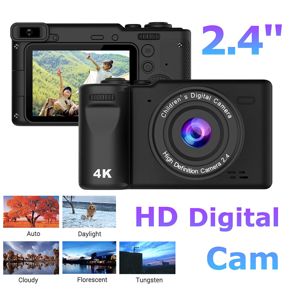 Digital Camera HD 1080P 50MP 2.4 inch LCD Display Screen 8X Zoom Anti-Shake-image