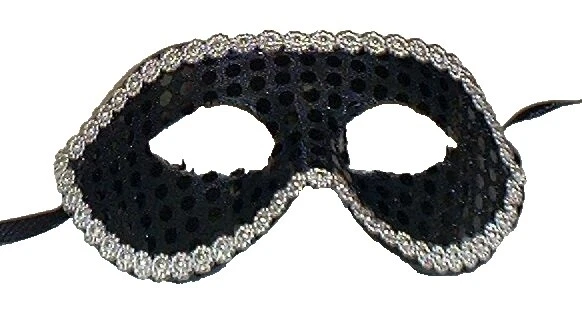 Sequin Party Mardi Gras Costume Masks & Eye Masks