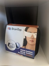 BrainTap Headset Meditation Sleep Stress with Light  Sound Therapy