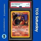 2000 POKEMON TEAM ROCKET #21/82 DARK CHARIZARD PSA 6