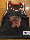 Toddler Vintage Champion Scottie Pippen NBA Chicago Bulls basketball jersey 4T