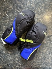 Head Infant Snow Mittens Blue/black Xxs Baby