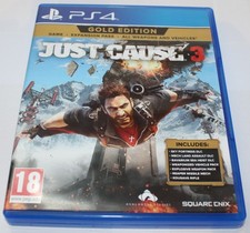 JUST CAUSE 3 GOLD EDITION PS4 GAME (EXCELLENT CONDITION)!!!