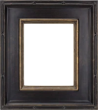 Museum Plein Aire Ornate Picture Frame - 20X24 - Antique Black W/Gold - Pack of