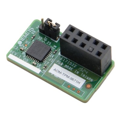 Supermicro TPM Trusted Platform Module AOM-TPM-9671H REV 1.0