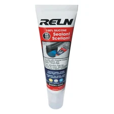 2.8 Oz. Silicone Superior Watertight Drainage Sealant, Black