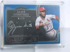 2022 Topps Five Star Ozzie Smith Silver Signatures Auto 1/20 JERSEY MATCH 1/1 SP