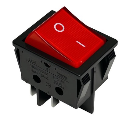 LECI RS606 Rocker Switch 2position 4pin 16A250V T105/55