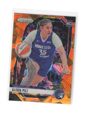 2024 Panini Prizm WNBA Orange Ice Prizms #83 Alissa Pili RC - Minnesota Lynx