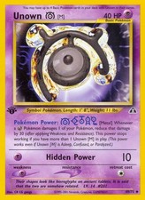 Unown - Pick Your Pokemon Cards - Vintage to Modern - Complete the Alphabet on eBay