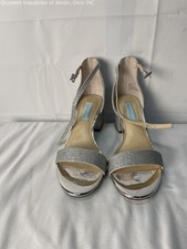 Gently Loved in Box Blue by Betsey Johnson Open Toe Sandals - Size 6.5
