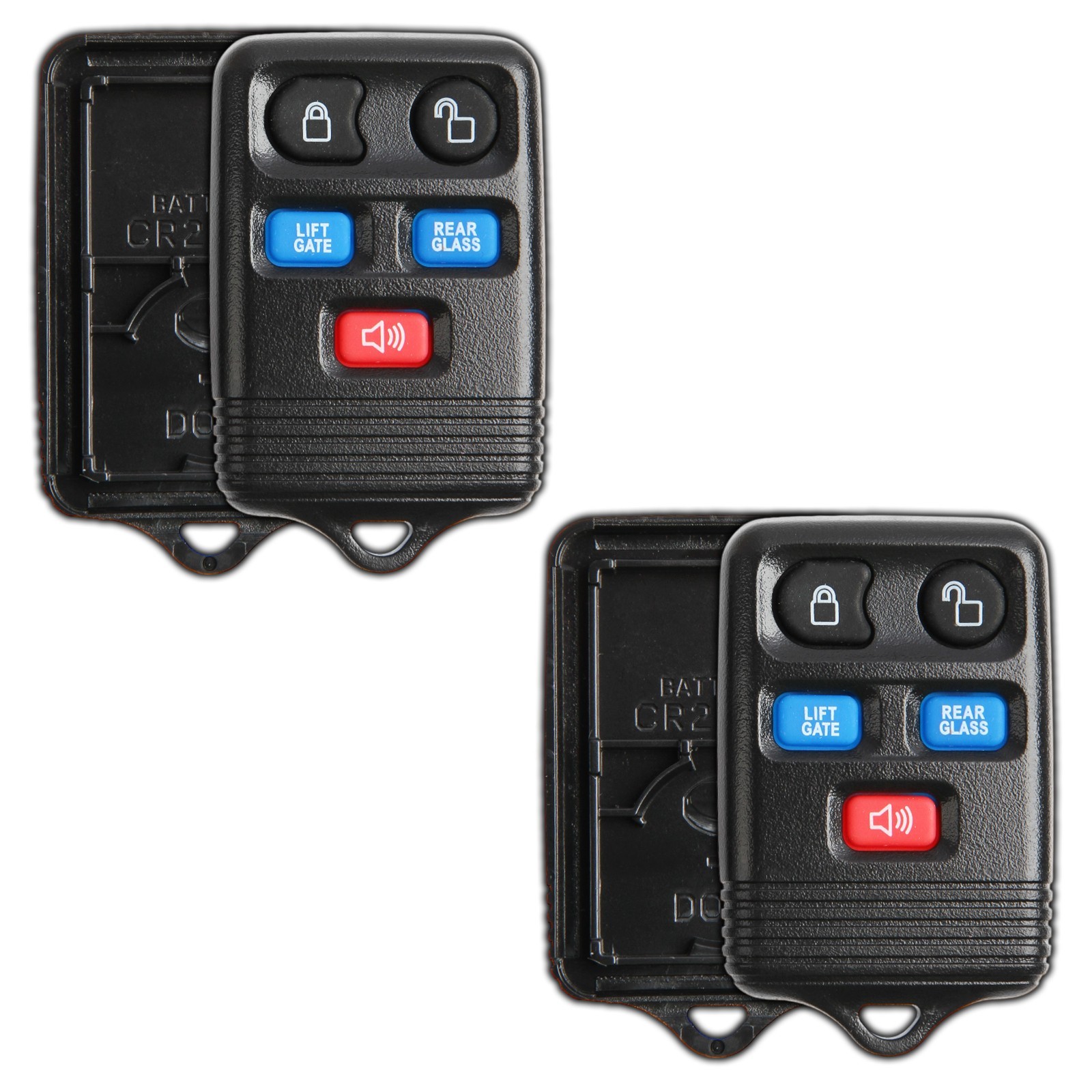 2 Key Fob Remote Shell Gate Case Replacement for Ford Lincoln CWTWB1U551