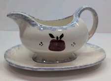 Unbranded Gravy Boat And Saucer