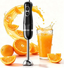 Immersion Blender Handheld, Corded Electric Blenders Portable Stick Mixer with 2