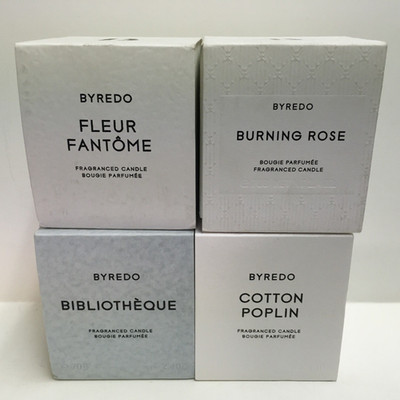 BYREDO  BOUGIE PARFUME FRAGRANCED CANDLE, 2.4 OZ, ASSORTED SOLD SEPARATE NEW