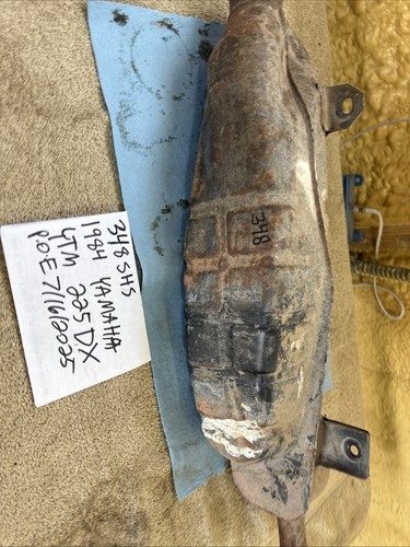 1984 Yamaha YTM 225 Dx exhaust muffler silencer 348 - Picture 3 of 18