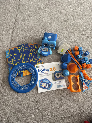 Learning Resources Botley 2.0 Programmierroboter - Kinder MINT Basic Programmierspielzeug 