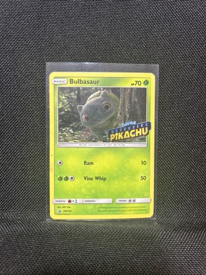 Bulbasaur - (Detective Pikachu Stamped) SM198 Sm Promos Holo