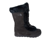 The North Face Nuptse Purna boots Dark Brown suede Women’s No Size Fits 9