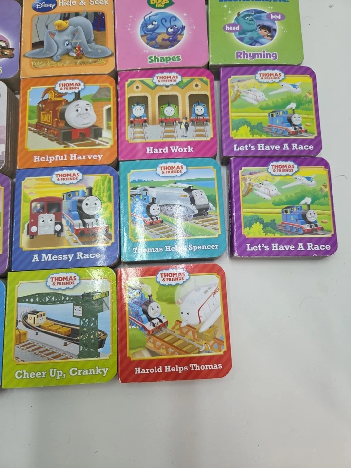 Mini Board Books Lot of 23 Disney Thomas And Friends My Little Pony - Image 4 of 4