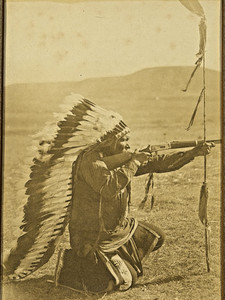 Vintage Native American Photo: Afraid of A Hawk;  Cabinet Card; Early 1900s