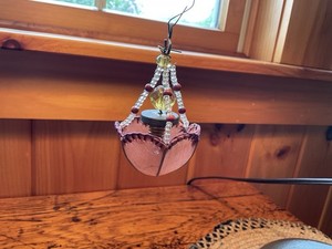 2 Antique German Dollhouse Light Fixtures