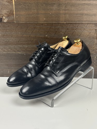 Zapatos de vestir Allen Edmonds Corsico Oxfords para hombre talla 13D de cuero negro Italia