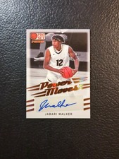 2021-22 Leaf Pro Set Power - Power Moves Jabari Walker #PM-JW2 Autograph 76ers.