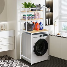 Over Washing Machine Storage Rack Shelf Organizer Stand Heavy Duty Metal 3-Tier