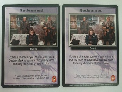 Babylon 5 CCG - Severed Dreams - 2x Redeemed