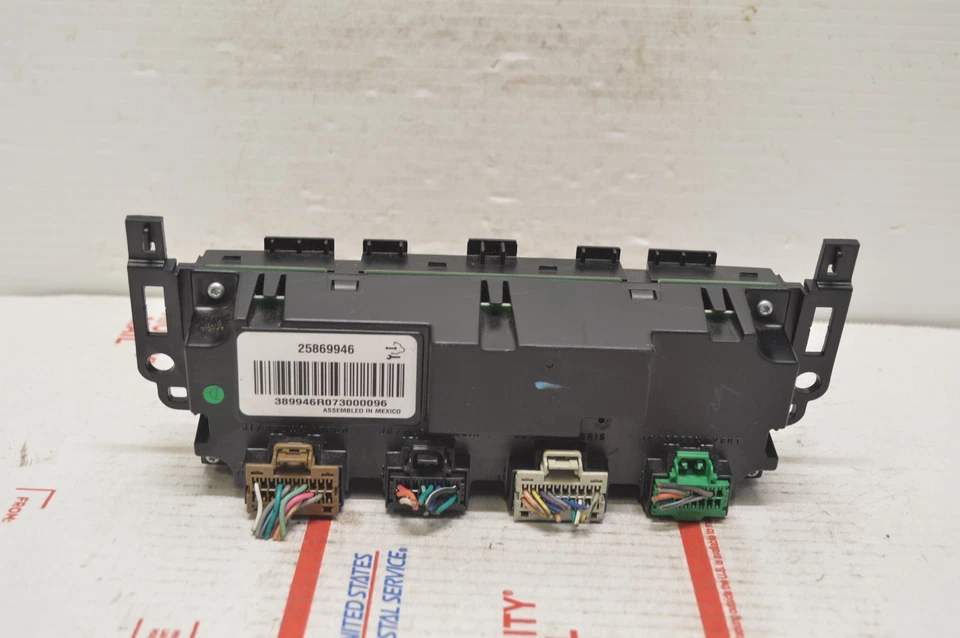 Chevy Tahoe 2007-2011 unidad de control de clima calefacción aire acondicionado temperatura climatización CI64#022 Foto 2 de 4