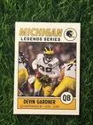 2026 Valiant Michigan Wolverines Football Devin Gardner Legends Series Insert