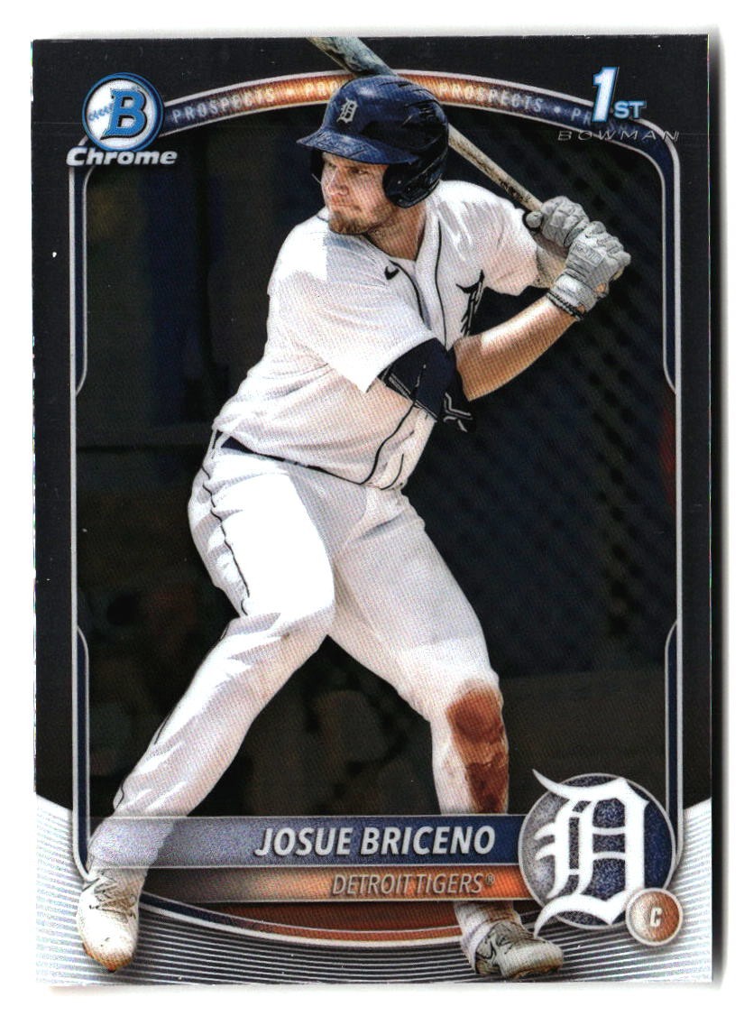 Bowman 2025 Bowman #BCP-13 Chrome Prospects Josue Briceno