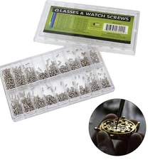 1800Pack Durable Steel Small Screw Glass/Watch Watchmaker Repairing Workers k