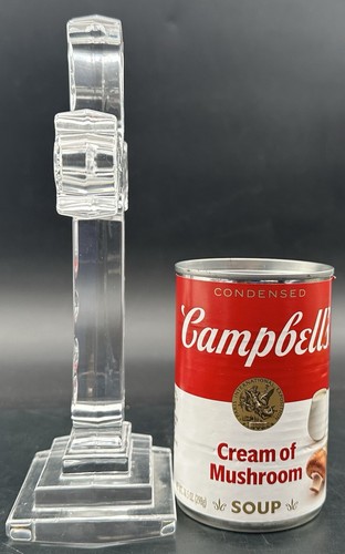 Waterford Crystal Clear Standing Cross Sculpture Statue Figurine Christianity - Picture 19 of 20