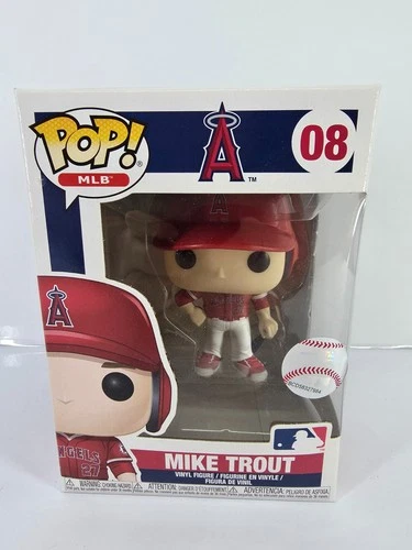 Funko Pop! MLB Mike Trout Los Angeles Angels #08 Vinyl Figure Baseball