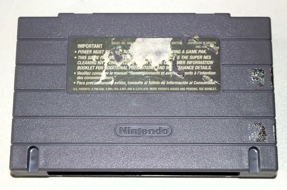 *Authentic* Super Nintendo SNES Game Megaman X NTSC-U/C US Canada Mega Man - Image 3 of 3