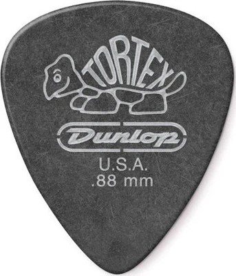 TORTEX  PITCH BLACK STANDARD PICK .88MM