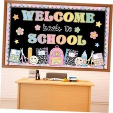 Composition Notebook Classroom Decor Welcome Back to School Bulletin Board Set