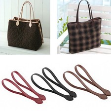 2Pcs 60cm Tote Handbag Shoulder Bag Strap Belt PU Leather Handle Replacement  