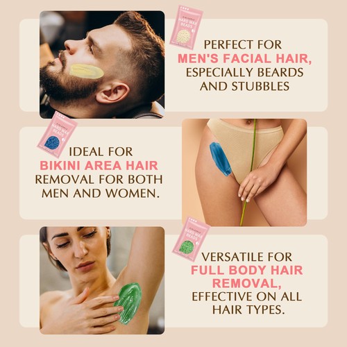 Premium Digital Waxing Kit for Women and Men, Wax Warmer Hair Removal at Home... - Picture 6 of 9